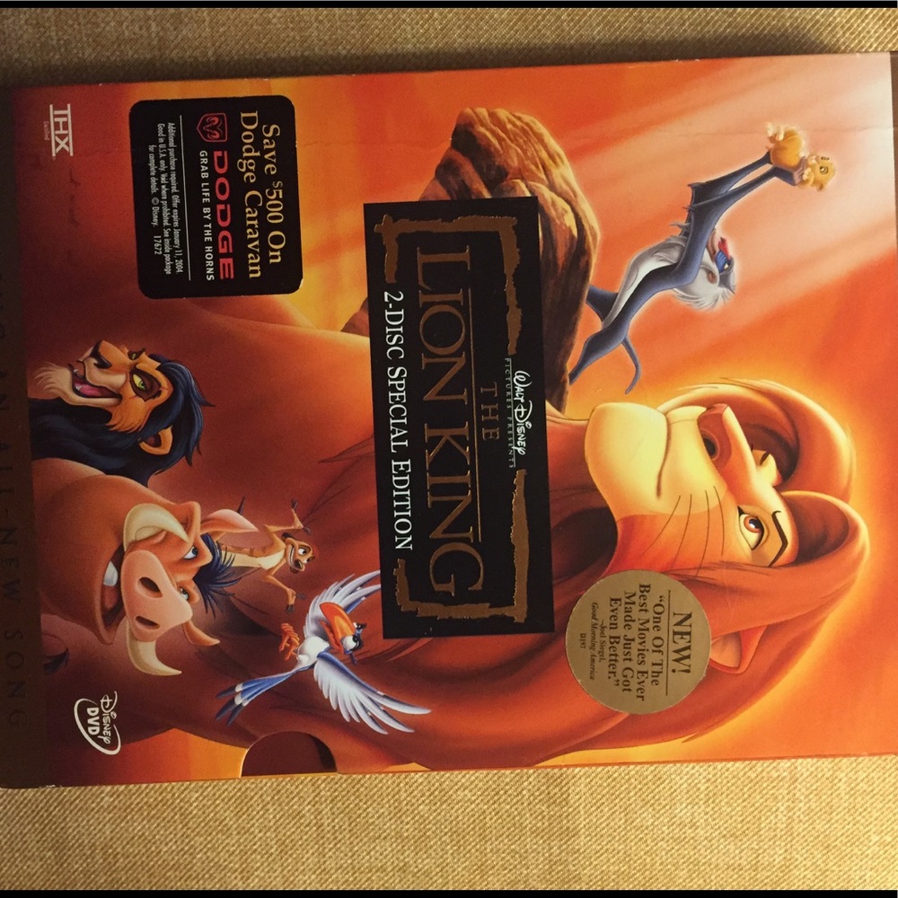 Walt Disney "The Lion King" - DVD -two-disc